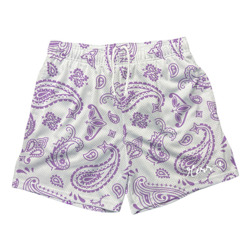 Paisley Shorts 'Lavender'